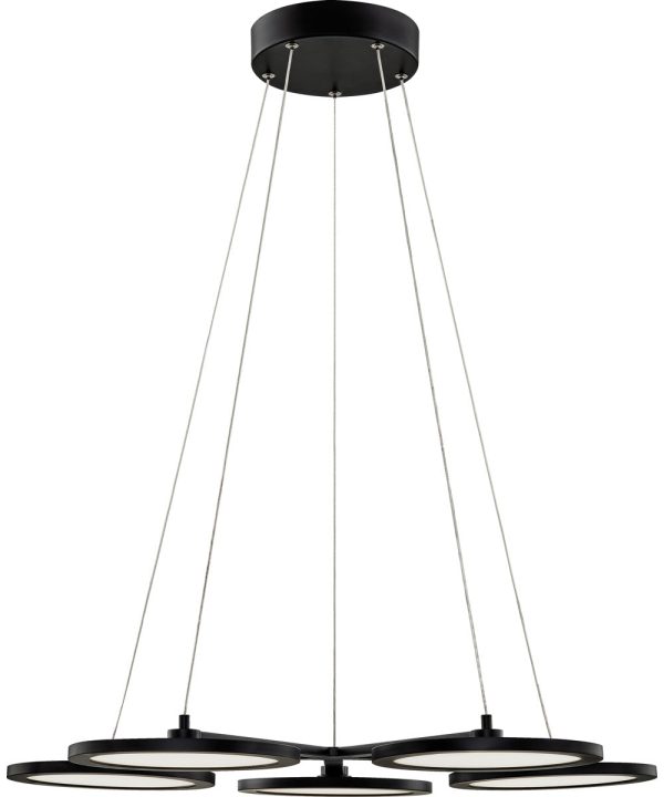 Nitro  Chandelier Matte Black on Sale