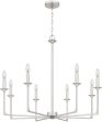 Prescott 8-light Chandelier Brushed Nickel Cheap