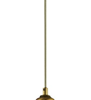 8 W Margit 1-Light  Pendant Antique Brass Discount