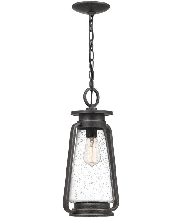 Sutton Small 1-light Mini Pendant Speckled Black Online now