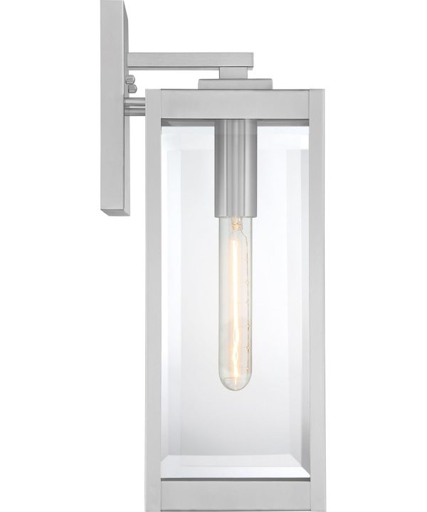 Westover Medium 1-light Outdoor Wall Light Stainless Steel Hot on Sale