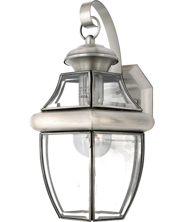 Newbury Medium 1-light Outdoor Wall Light Pewter Fashion