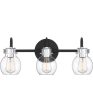 Andrews Large 3-light Bath Light Earth Black Online Hot Sale