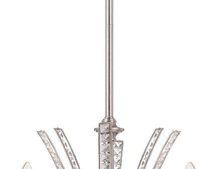 16 W Grand Plazza 3-Light Chandelier Satin For Cheap