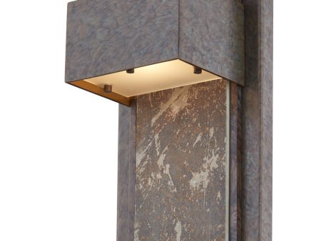 Zephyr Small 1-light Outdoor Wall Light Muted Bronze For Cheap