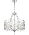 Lulu 5-light Chandelier Polished Chrome For Cheap