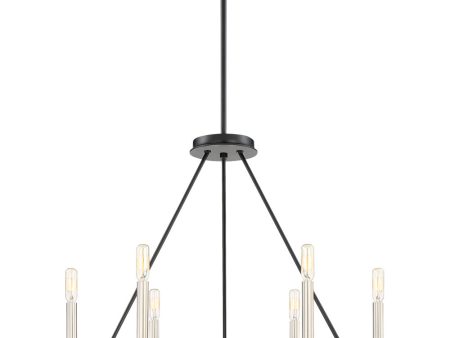 Anthem 6-light Chandelier Mystic Black For Cheap