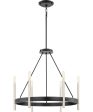 Anthem 6-light Chandelier Mystic Black For Cheap