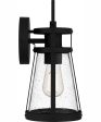 Barber Small 1-light Outdoor Wall Light Coastal Armour Aluminum Matte Black on Sale