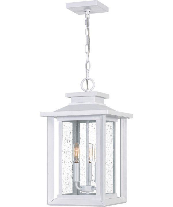 Wakefield 3-light Outdoor Pendant Light  Coastal Armour White Lustre Online Sale