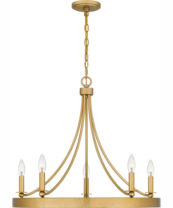 Aspyn 5-light Chandelier Light Gold Online