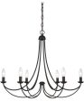 Mirren 6-light Chandelier Imperial Bronze For Sale