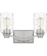 Acacia Medium 2-light Bath Light Brushed Nickel Hot on Sale