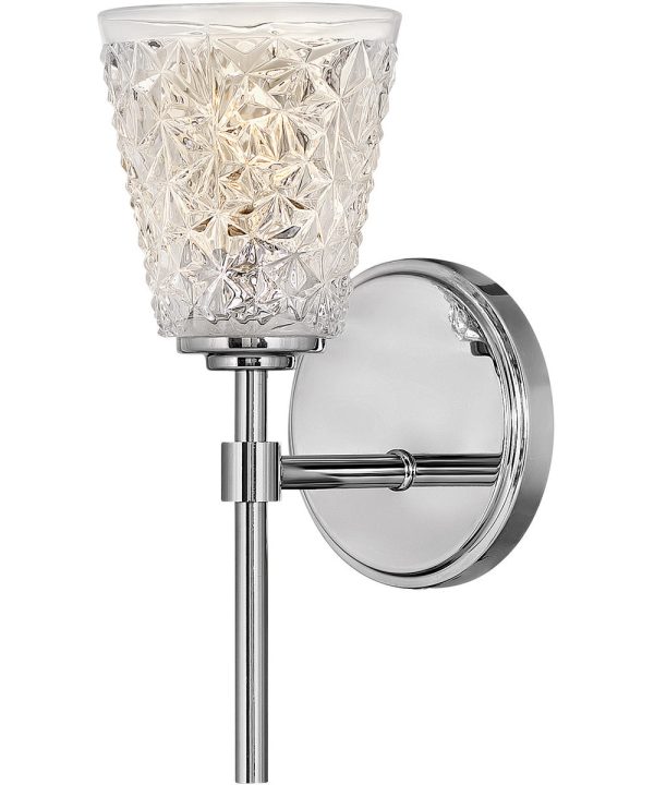 Amabelle 1-Light Single Light Vanity in Chrome Online now