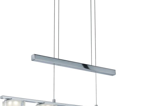 32 W Brooklyn LED Pendant Chrome For Cheap