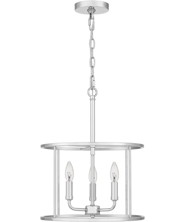 Abner 3-light Pendant Polished Chrome Online