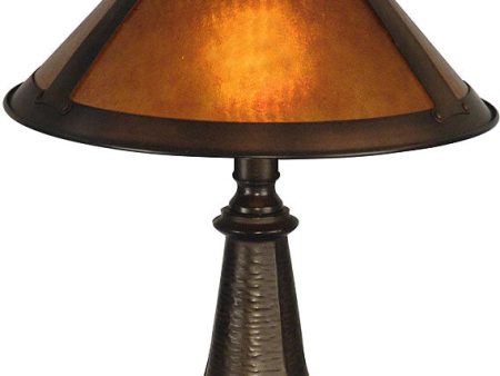 16 h Hunter Mica Accent Lamp Antique Bronze Cheap