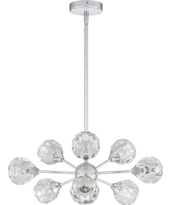 Spellbound 9-light Chandelier Polished Chrome Online