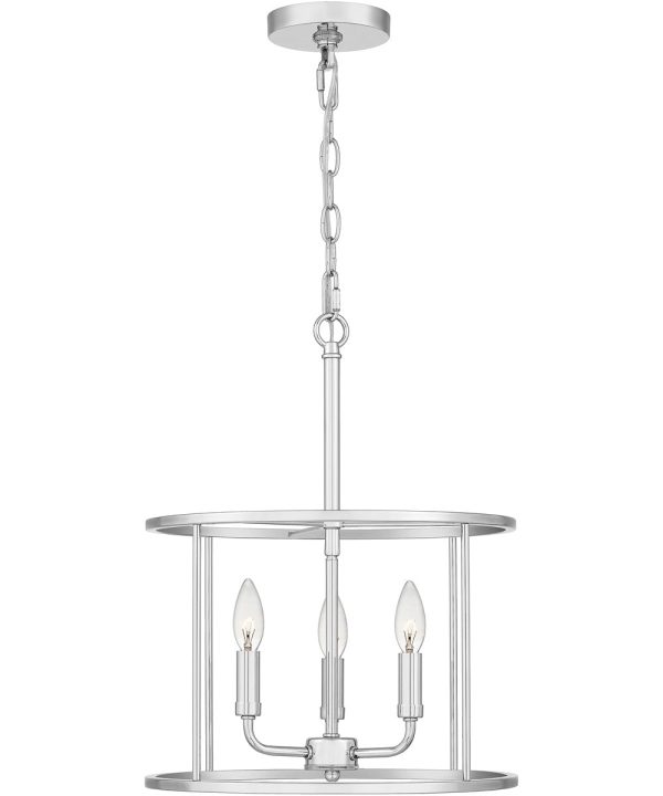 Abner 3-light Pendant Polished Chrome Online