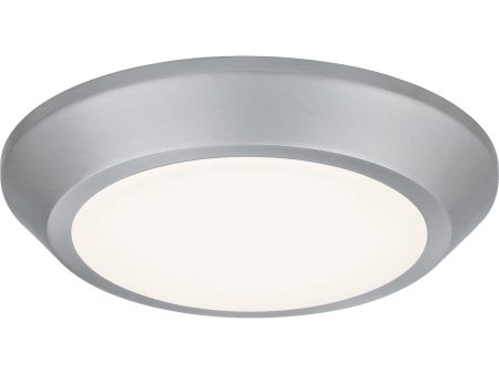 Verge  Flush Mount Brushed Nickel Discount