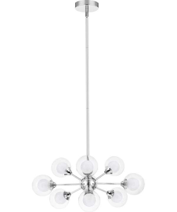 Spellbound 9-light Chandelier Polished Chrome Hot on Sale