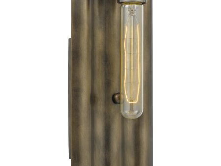 Spinnaker Small 1-light Wall Sconce Statuary Bronze For Sale