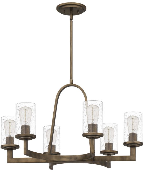 Antonin 6-light Chandelier Statuary Bronze Online Hot Sale