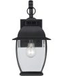 Bain Small 1-light Outdoor Wall Light Mystic Black For Discount