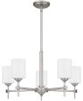 Aria 5-light Chandelier Antique Polished Nickel on Sale