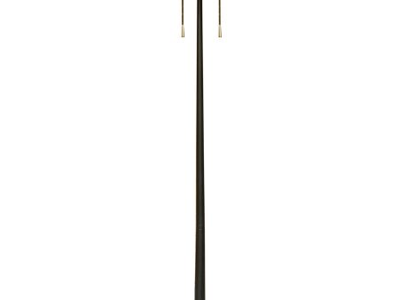 Amadell Metal Floor Lamp (1 CN) Black Gold Supply