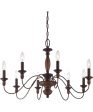 Holbrook 8-light Chandelier Tuscan Brown Hot on Sale