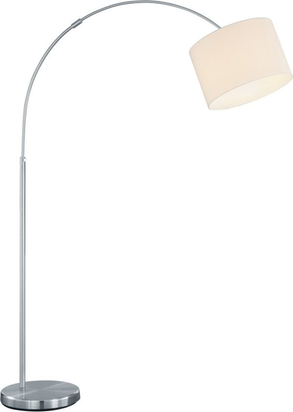 59 H Grannus 1-Light  Arc Floor Lamp  White Sale