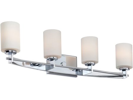 Taylor Extra Large 4-light Bath Light Polished Chrome Online Sale