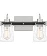 Axel Medium 2-light Bath Light Brushed Nickel Hot on Sale