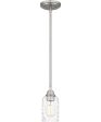 Acacia Small 1-light Mini Pendant Brushed Nickel Cheap