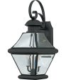 Rutledge Medium 2-light Outdoor Wall Light Mystic Black Cheap