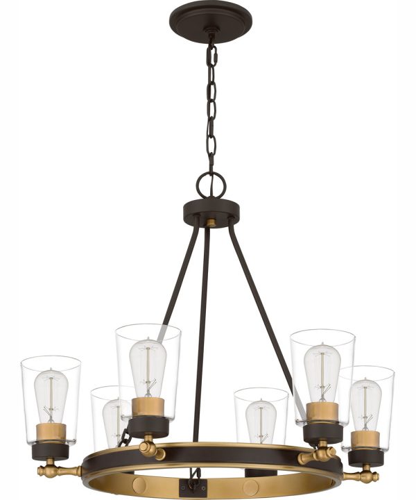 Atwood 6-light Chandelier Old Bronze Online