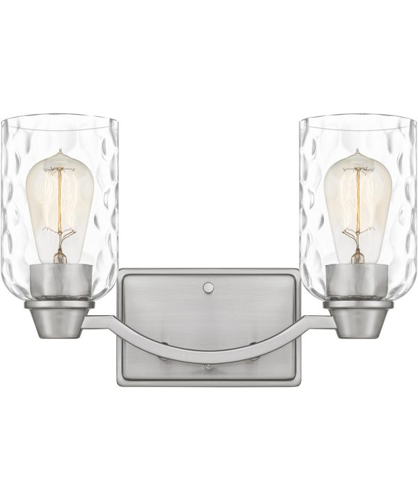 Acacia Medium 2-light Bath Light Brushed Nickel Hot on Sale