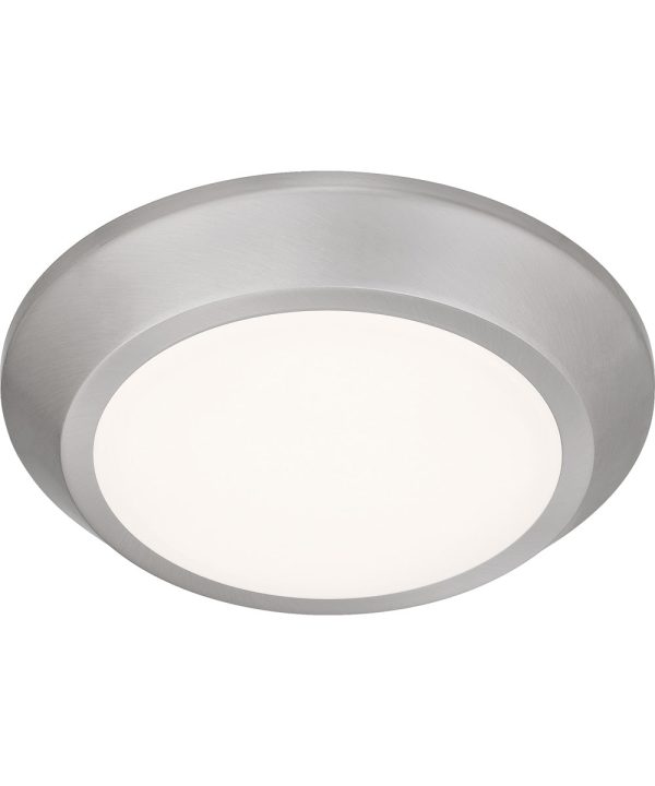 Verge  Flush Mount Brushed Nickel Discount