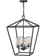 Alford Place 4-Light Medium Outdoor Single Tier in Museum Black Fashion