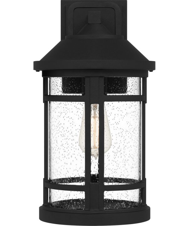 Quincy Large 1-light Outdoor Wall Light  Coastal Armour Aluminum Earth Black Online