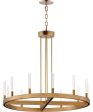 Ovation 12-Light LED Chandelier Gold on Sale