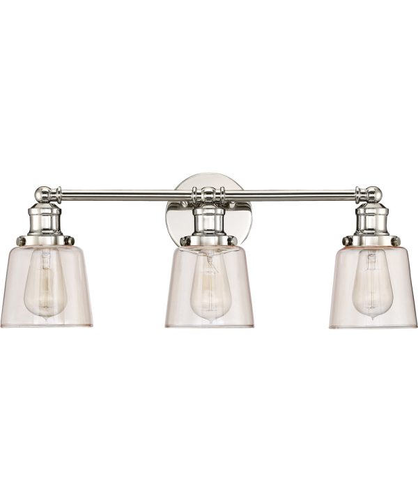 Union Large 3-light Bath Light Polished Nickel Online