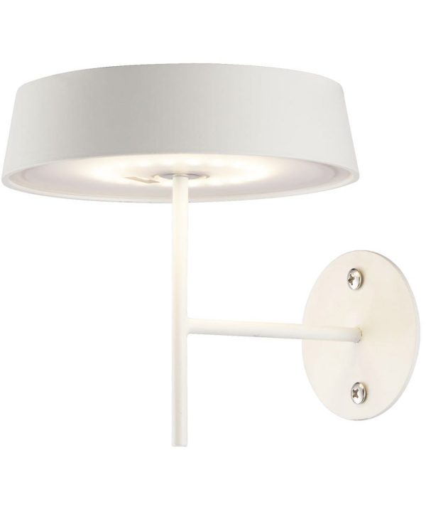 Alessandro Volta LED Portable Battery Wall Sconce White on Sale