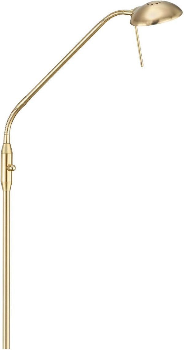 63 H Erfurt 1-Light  Floor Lamp  Brass-Matte Supply