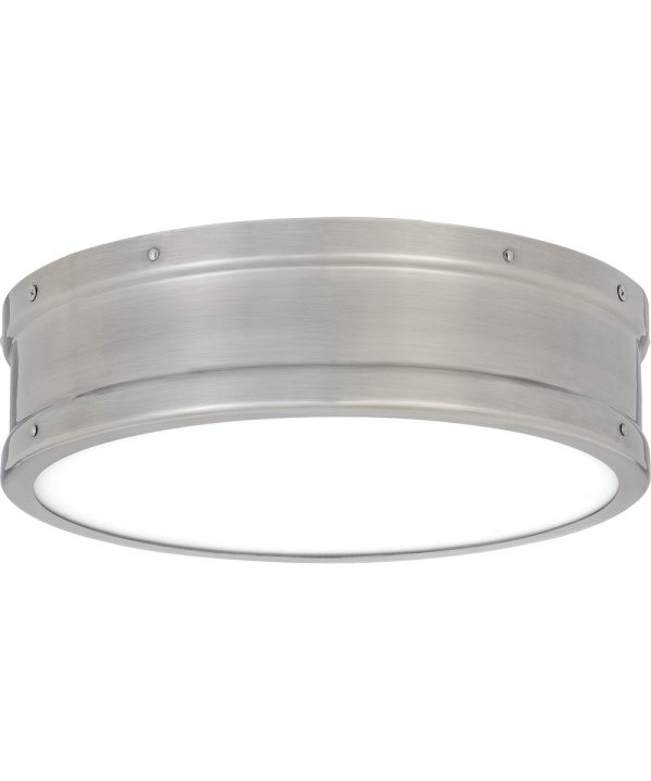 Ahoy  Flush Mount Antique Polished Nickel Hot on Sale