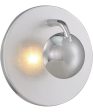 Aurora LED Wall Sconce Silver   Chrome Sale