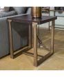 Balintmore Rectangular End Table Brown Gold Online Sale