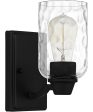 Acacia Small 1-light Wall Sconce Matte Black Discount