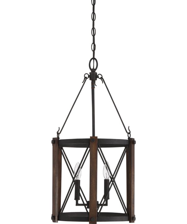 Baron 3-light Pendant Marcado Black For Discount